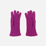 Fuchsia Riviera Cashmere Gloves - Big Bag NY