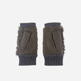 Grey L'Apero BREBIS Fingerless Mitten - Big Bag NY