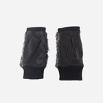 Black L'Apero BREBIS Fingerless Mitten - Big Bag NY