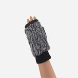 Black L'Apero BREBIS Fingerless Mitten - Big Bag NY