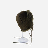 Mühlbauer Shearling Hunter Hat in Khaki - Big Bag NY