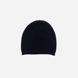 Black Riviera Cashmere Cup Beanie - Big Bag NY