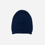 Navy Riviera Cashmere Cup Beanie - Big Bag NY