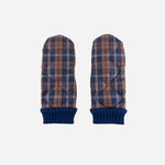 L'Apero STRASBOURG Plaid Wave Quilted Mittens - Big Bag NY