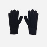 Black Santacana Men’s Cashmere Blend Gloves - Big Bag NY