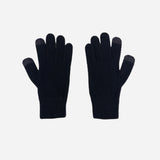 Black Santacana Men’s Cashmere Blend Gloves - Big Bag NY