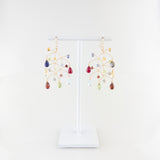 Lina's Dark Rainbow Large Branch Earrings - Big Bag NY