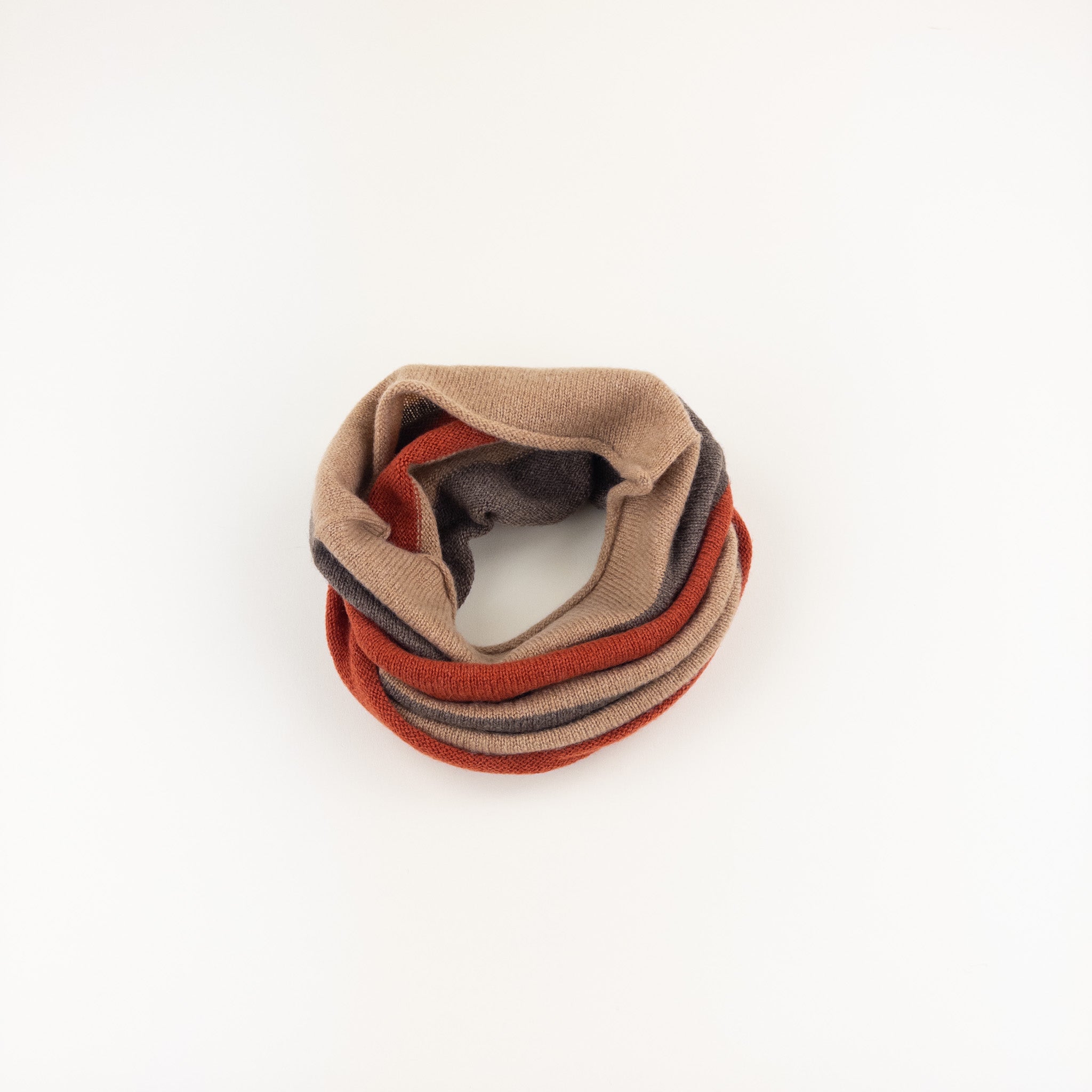 Cashmere Striped Neck Warmer