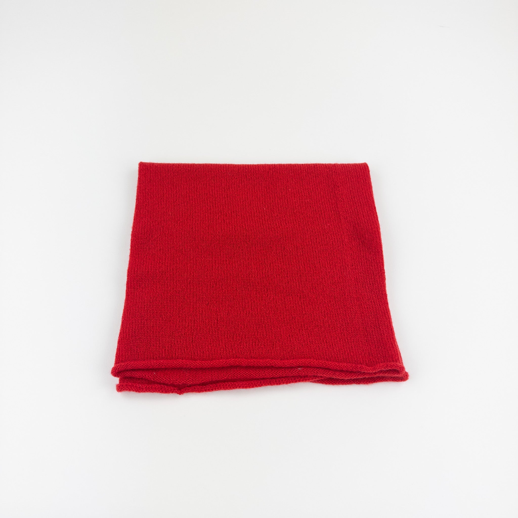 Red Riviera Cashmere Neck Warmer - Big Bag NY