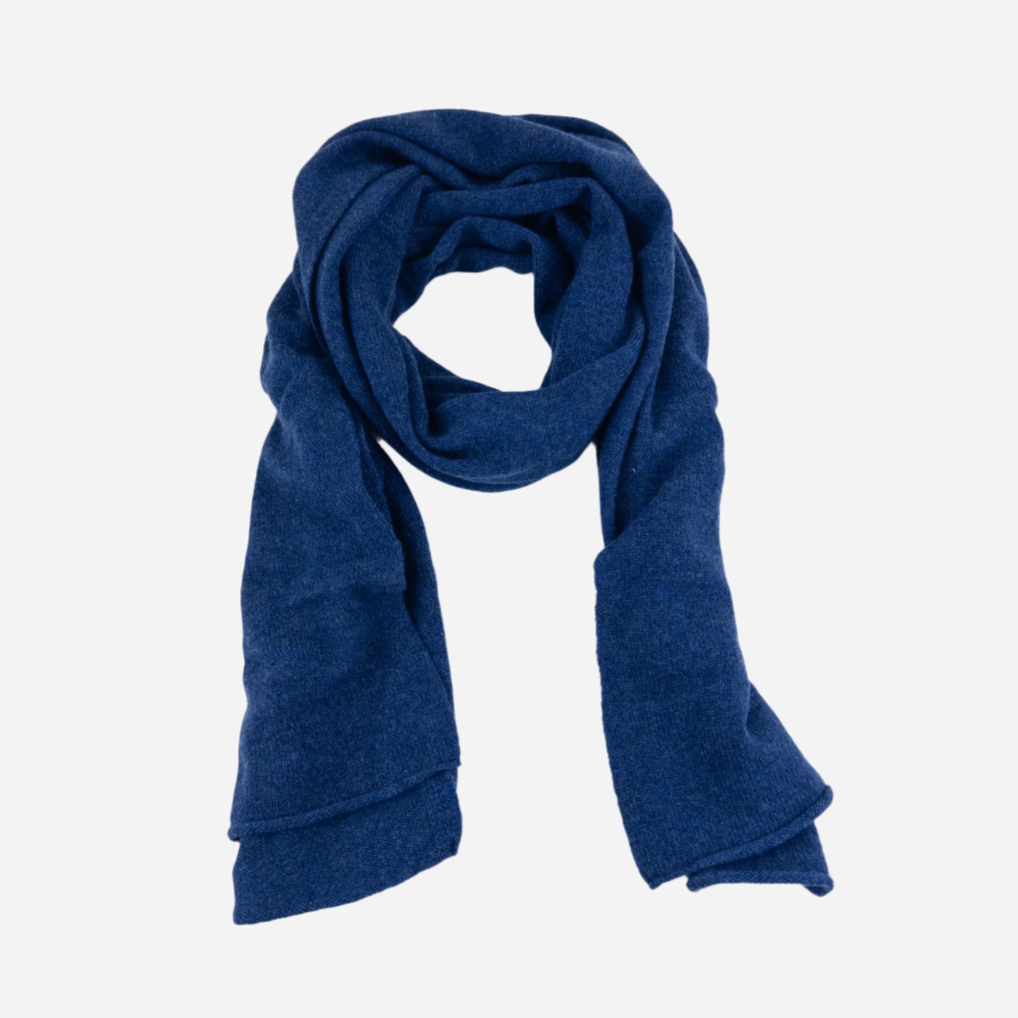 Blue Riviera Cashmere Scarf - Big Bag NY