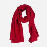 Red Riviera Cashmere Scarf - Big Bag NY