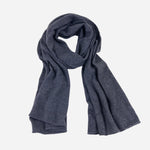 Grey Riviera Cashmere Scarf - Big Bag NY