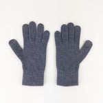 Gray Santacana Men’s Cashmere Blend Gloves - Big Bag NY