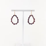 Dana Kellin Garnet Teardrop Earring - Big Bag NY