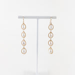 Lina's Multi Teardrop Earring Pearl - Big Bag NY