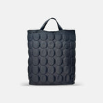 Acrylic Backpack in Black Emboss Dot - Big Bag NY