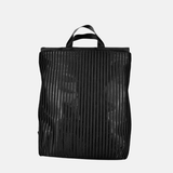 Acrylic Deep Backpack in Black LINE - Big Bag NY