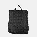 Acrylic Deep Backpack in EMBOSS DOT - Big Bag NY