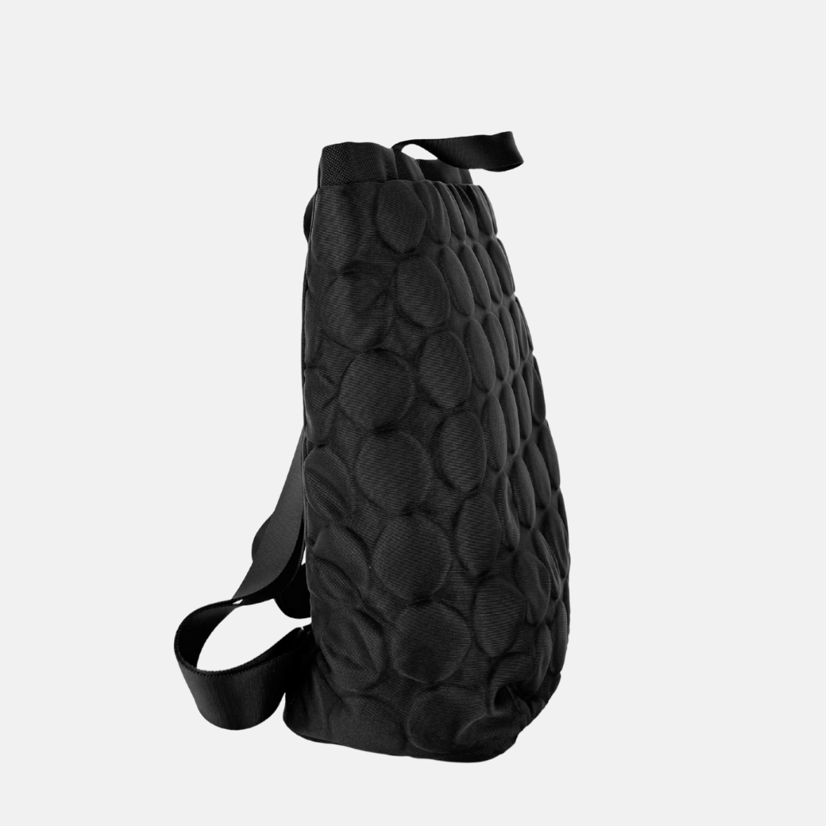 Acrylic Deep Backpack in EMBOSS DOT - Big Bag NY