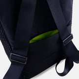 Acrylic Large Deep Backpack in Black Mesh BC- Big Bag NY