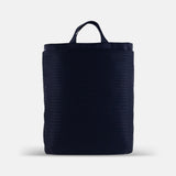 Acrylic Large Deep Backpack in Black Mesh BC- Big Bag NY