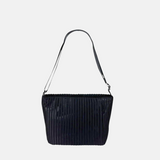Acrylic Large Pochette DEEP in Black LINE - Big Bag NY
