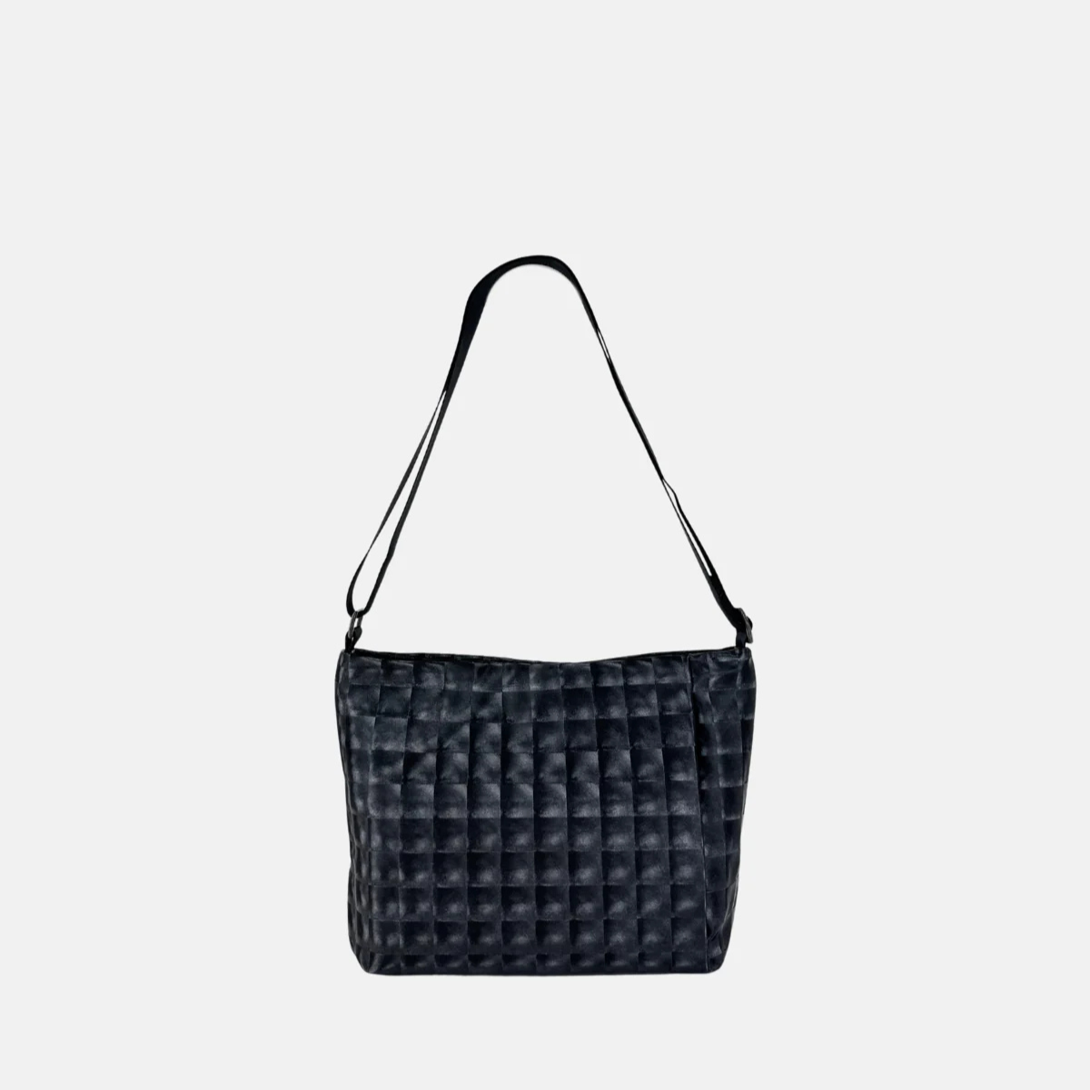 Acrylic Large Pochette DEEP in Black Renz - Big Bag NY