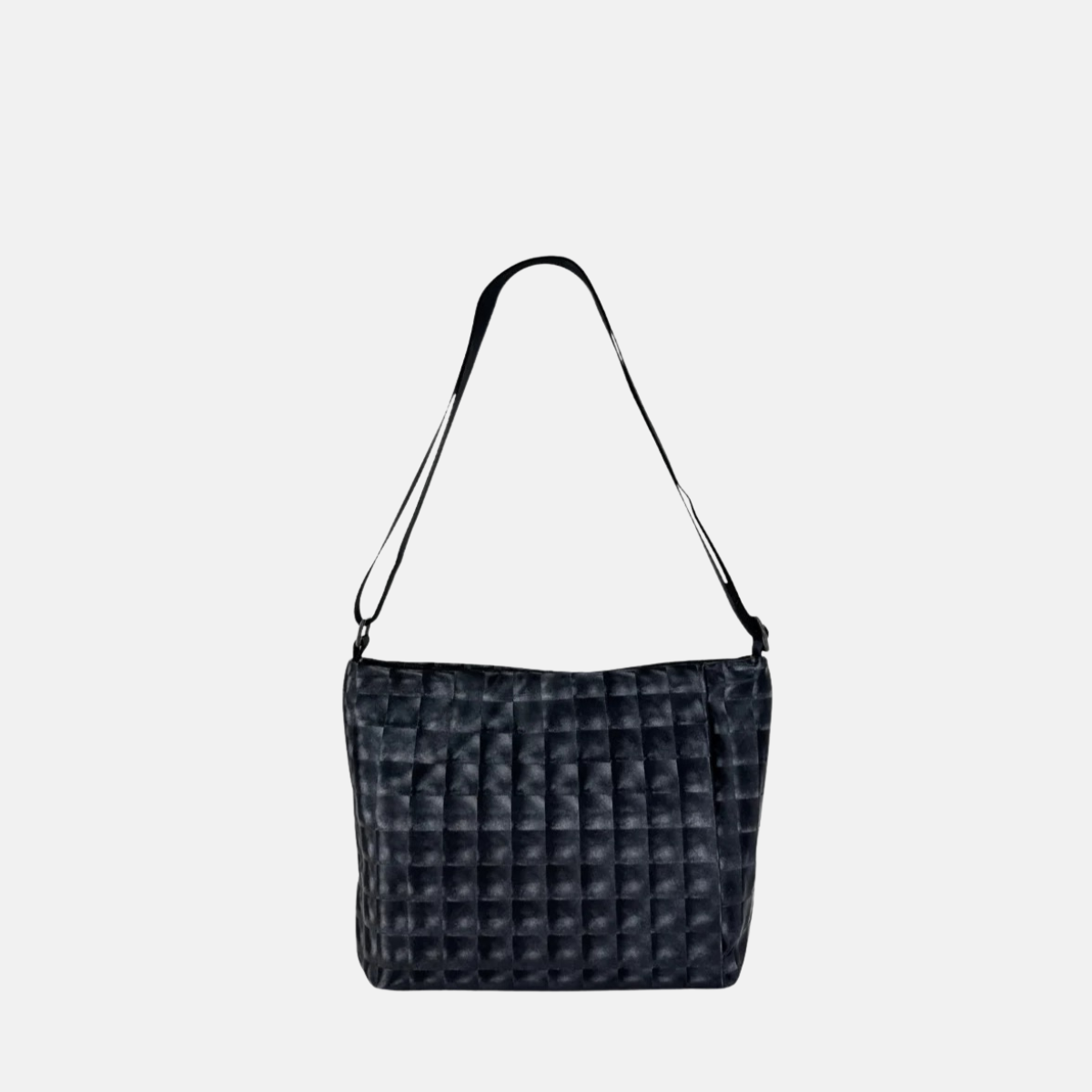Acrylic Large Pochette DEEP in Black Renz - Big Bag NY