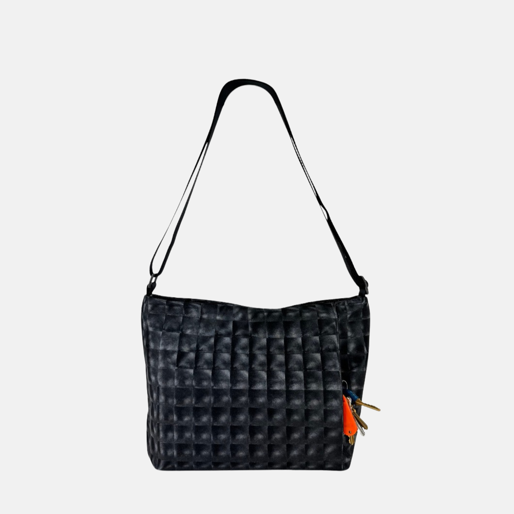 Acrylic Large Pochette DEEP in Black Renz - Big Bag NY