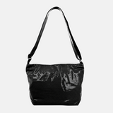 Acrylic Large Pochette DEEP in Black Swim Mesh - BIG BAG NY