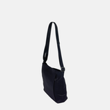 Acrylic Pochette Deep in Black Swim Mesh - Big Bag NY