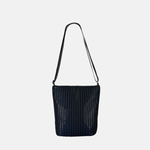 Acrylic Pochette Square DEEP in Black LINE - Big Bag NY