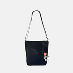 Acrylic Pochette Square DEEP in Black LINE - Big Bag NY