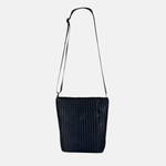 Acrylic Pochette Square DEEP in Black LINE - Big Bag NY