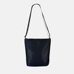 Acrylic Pochette Square DEEP in Black LINE - Big Bag NY