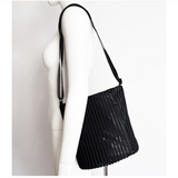 Acrylic Pochette Square DEEP in Black LINE - Big Bag NY