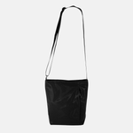 Acrylic Pochette Square DEEP in Black Swim Mesh - Big Bag NY
