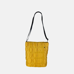 Acrylic Pochette Square DEEP in Yellow Emboss Dot - Big Bag NY