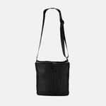 Acrylic Pocket Shoulder SD Bag in Black LINE - Big Bag NY