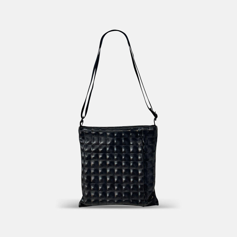 Acrylic Square Pochette in Black Renz - Big Bag NY