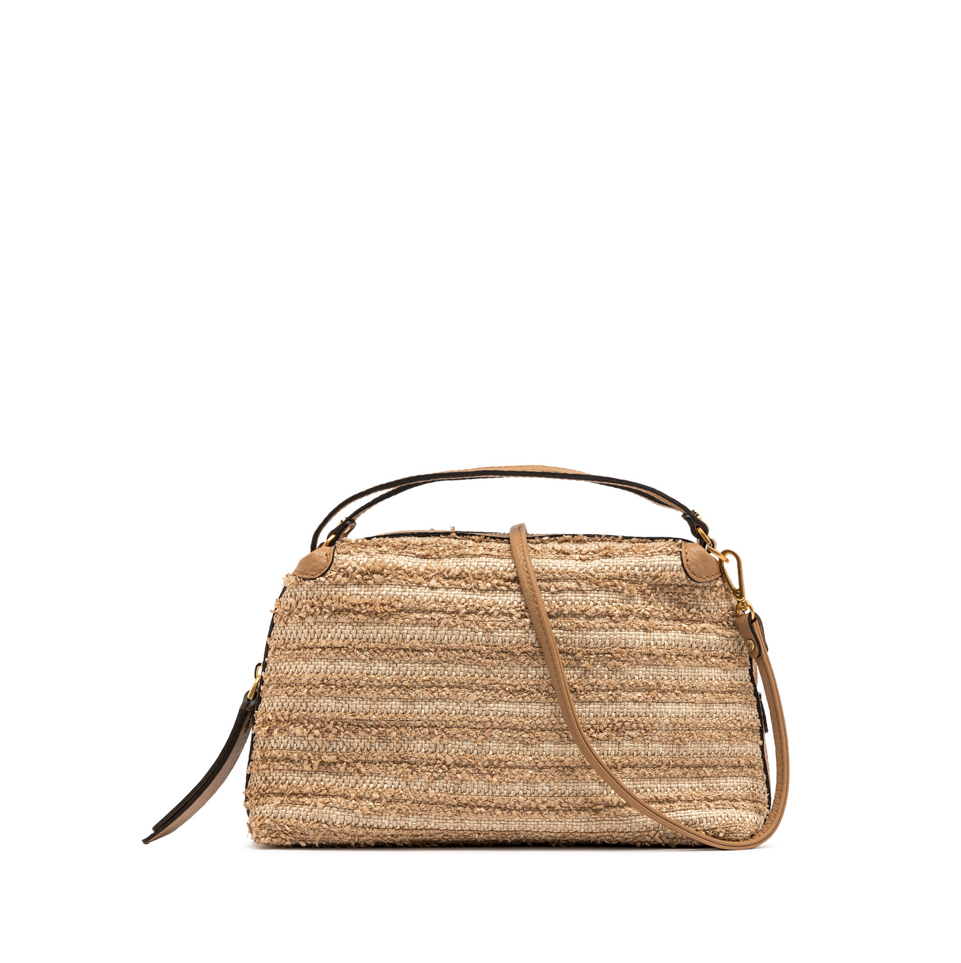 Alifa Raffia Double Handle mini Tote – Big Bag