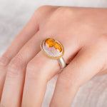Amali Mexican Opal Ring - Big Bag NY