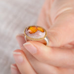 Amali Mexican Opal Ring - Big Bag NY