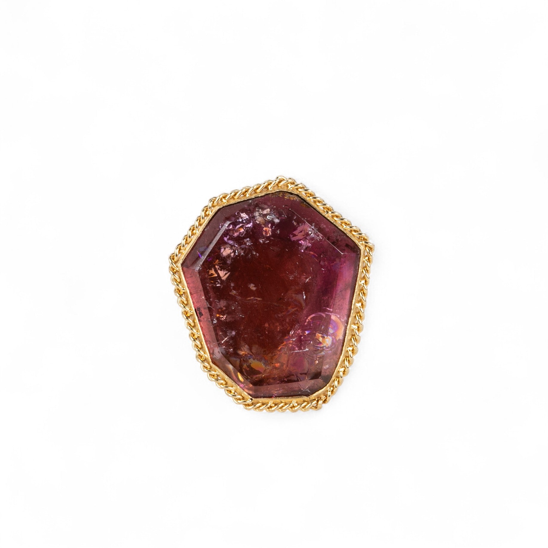 Amali Purple Tourmaline Ring - Big Bag NY
