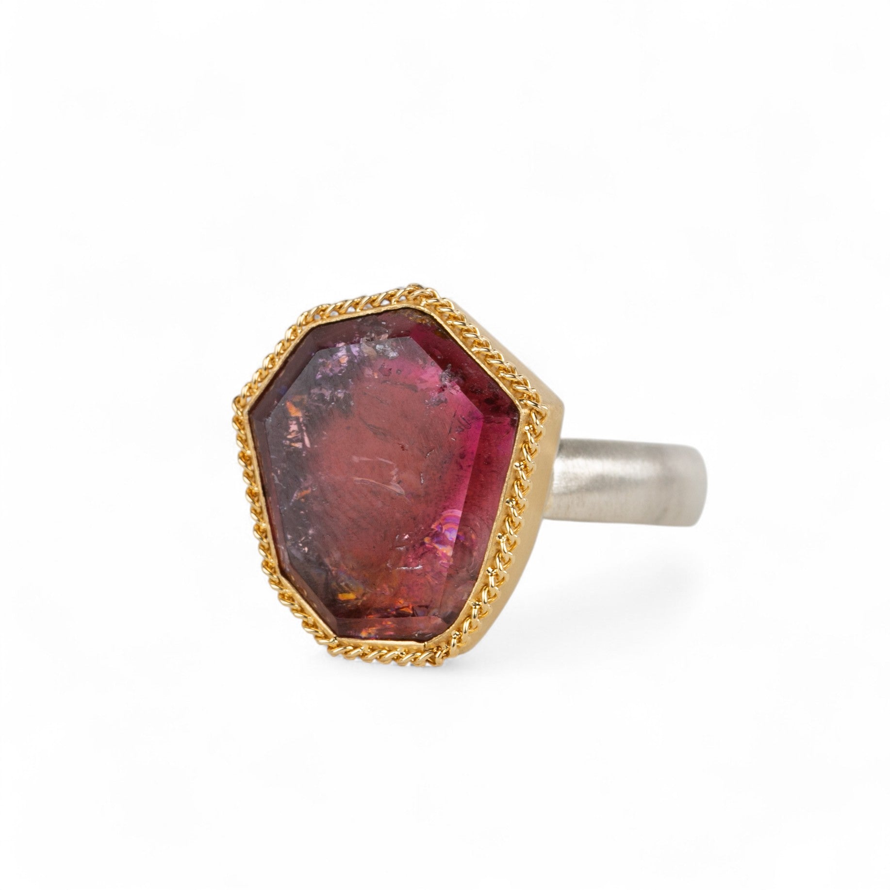 Amali Purple Tourmaline Ring - Big Bag NY