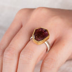 Amali Purple Tourmaline Ring - Big Bag NY