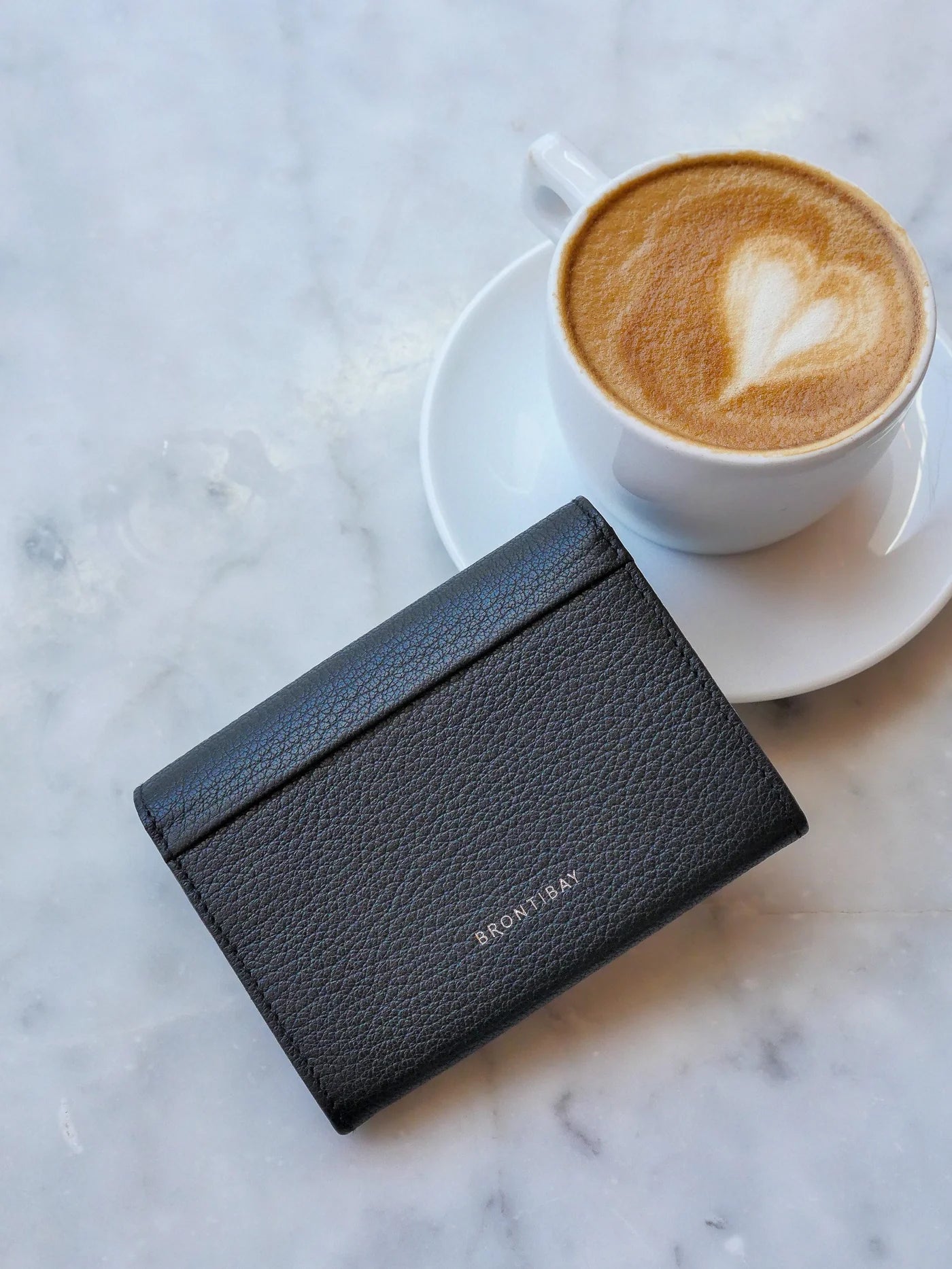 Brontibay Anja Small Wallet in Black  - Big Bag NY