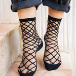 Atelier St Eustache Brooklyn Bridge Black Socks - Big Bag NY
