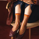 Atelier St Eustache Cirkelbroen Ambre Socks - Big Bag NY