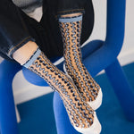 Atelier St Eustache Cirkelbroen Bleu Socks - Big Bag NY